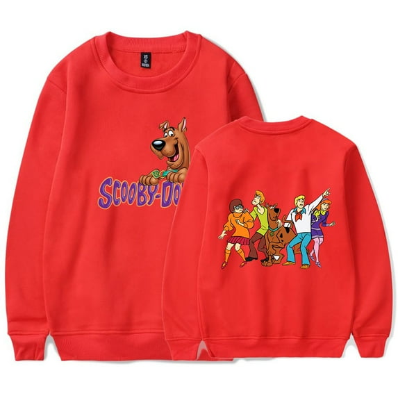 Scooby Doo Merch Men/Women Long Sleeve Crew Neck Sweater Men/Women Longsleeve Sweater
