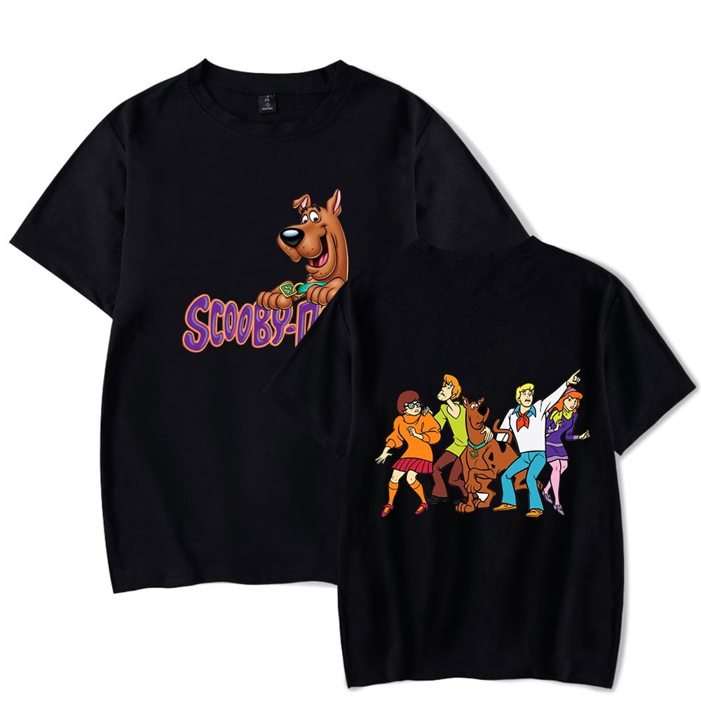 Scooby Doo Merch Men/Women T-Shirt Summer Streetwear Harajuku Tshirt ...