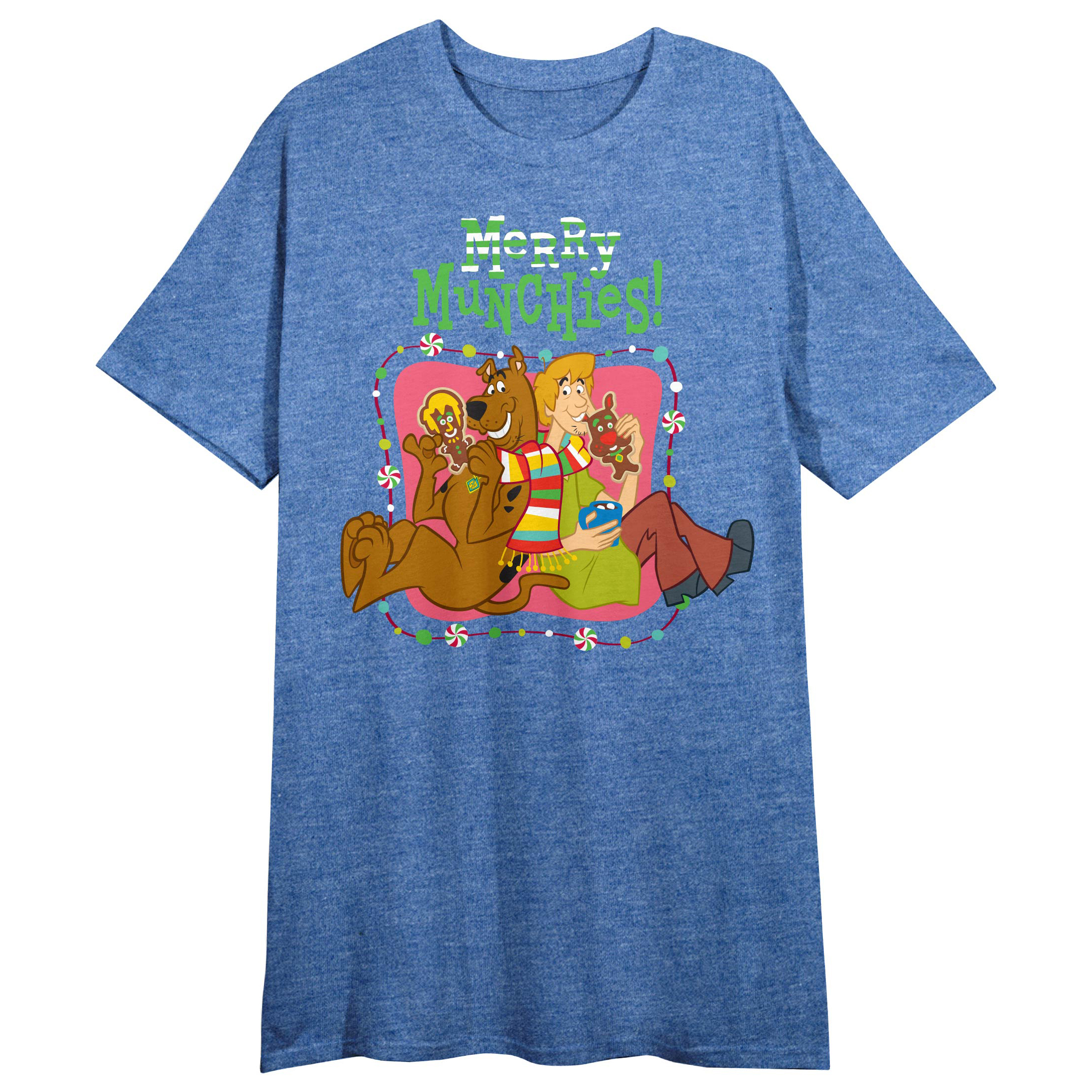 Sweat Scooby-Doo Noël - Produit Officiel Warner Bros, Coupe Classique