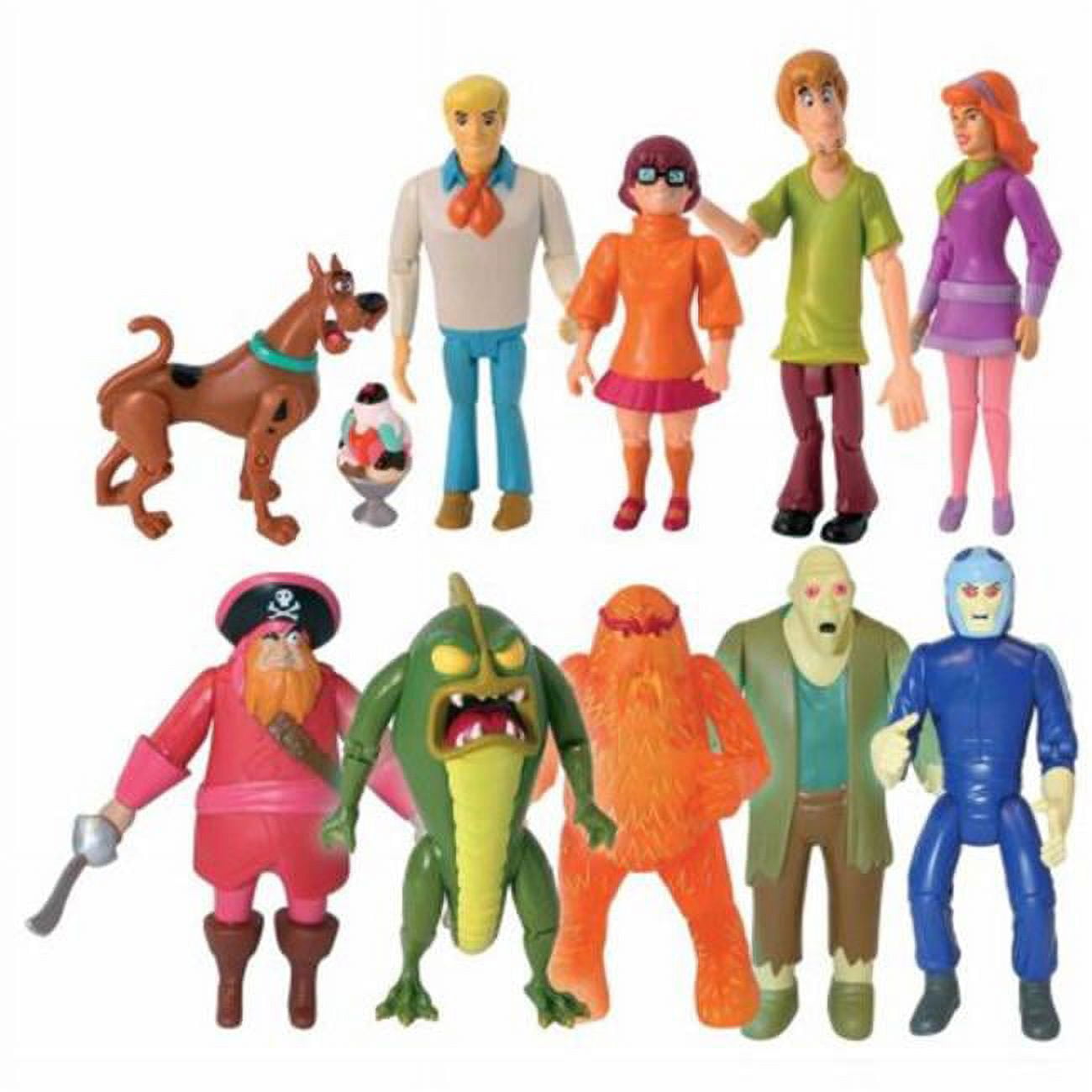 Scooby-Doo スクービードゥ フィギュアセット 340b6b906cb6ee7d42df5a36eae7c6