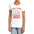 thumbnail image 1 of Scooby-Doo Mother's Day Mom Keeper Scooby Snacks Women's T Shirt, White, Medium, 1 of 5