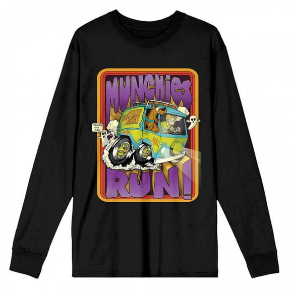 Scooby-Doo Munchies Run! Long Sleeve Shirt-XLarge