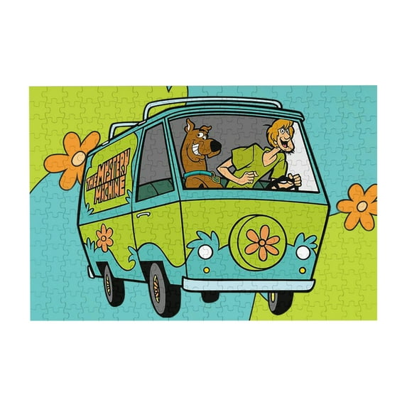 Scooby-Doo Mystery Gang 300 Piece Jigsaw Puzzle For Families Challenging Picture Puzzles Game For Gift Art Home Decor