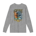 thumbnail image 1 of Scooby-Doo Mystery, Inc. Tour Adult Heather Gray Crew Neck Long Sleeve Tee-Small, 1 of 3