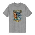 thumbnail image 1 of Scooby-Doo Mystery, Inc. Tour Men's Heather Gray Crew Neck Short Sleeve Tee-Medium, 1 of 7