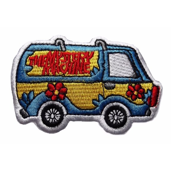 Scooby-Doo Mystery Machine 2 1/4" Tall Embroidered Patch