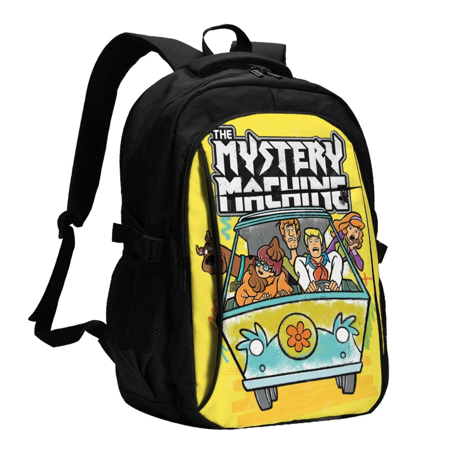 Scooby Doo Mystery Machine Large Travel Laptop Backpack With Usb ...