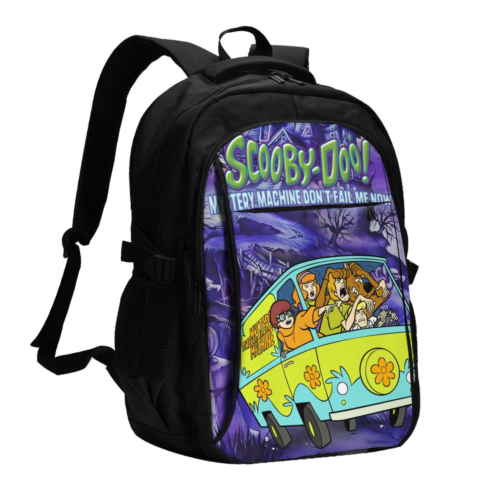 Scooby Doo Mystery Machine Large Travel Laptop Backpack With  display picture 2