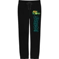 thumbnail image 1 of Scooby Doo Mystery Machine Logo Men's Black Graphic Pajama Pants-Medium, 1 of 3