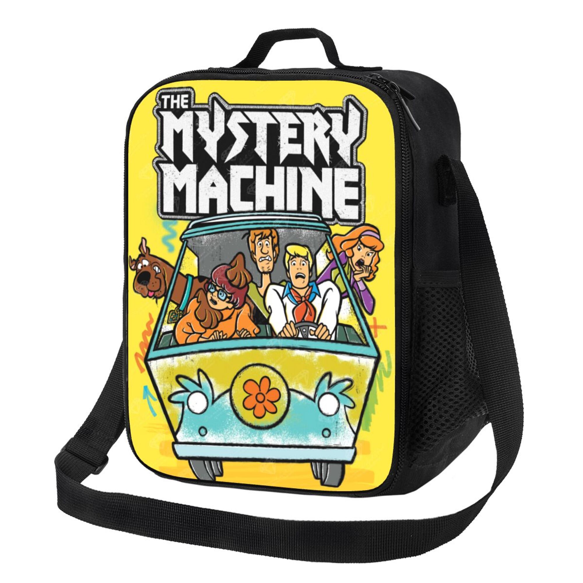 Scooby Doo Mystery Machine Lunch Bag Portable Tote Bag 