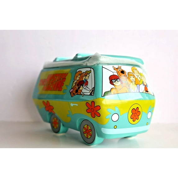 Scooby-Doo Mystery Machine Van Cookie Jar Ceramic