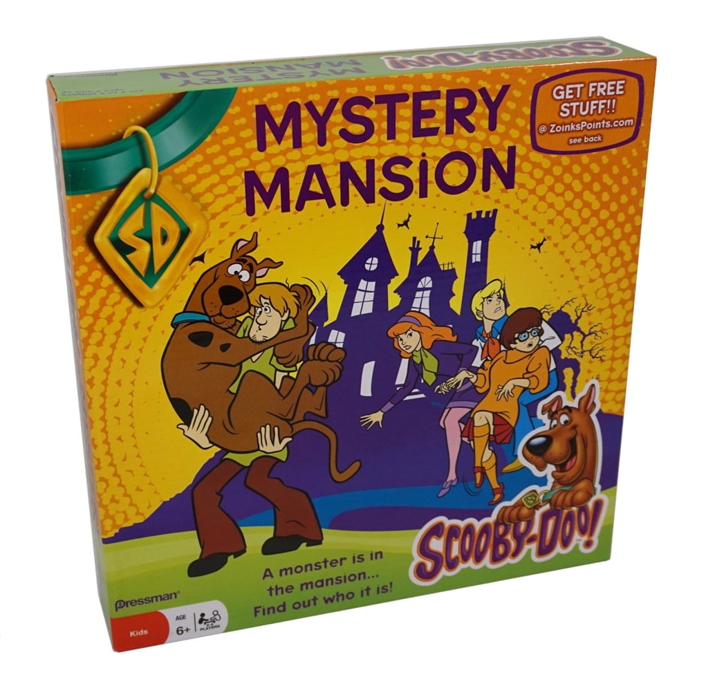Scooby Doo Mystery Mansion Board game - Walmart.com