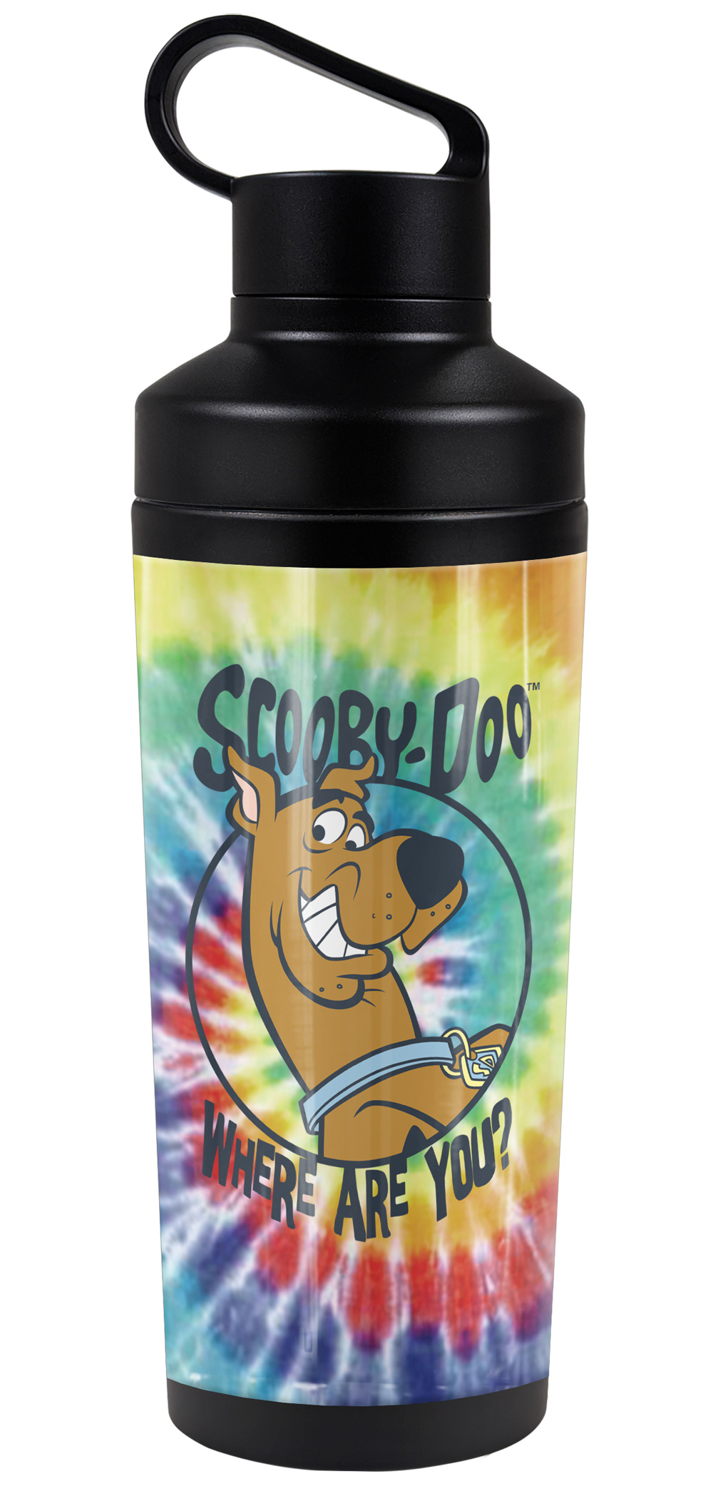 Scooby Doo Official Tie Dye 20 Oz Travel Tumbler - Stainless Steel, Vacuum Insulated, Leak Resistant Lid 6 thumbnail image