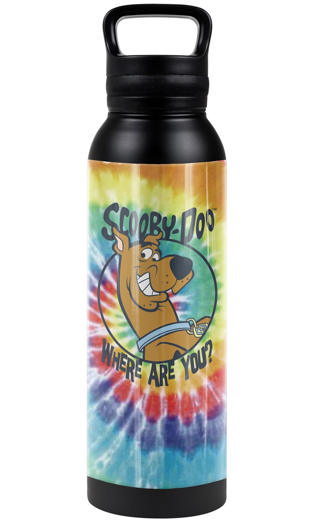 Scooby Doo Official Tie Dye 20 Oz Travel Tumbler - Stainless Steel, Vacuum Insulated, Leak Resistant Lid 4 thumbnail image