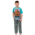 thumbnail image 1 of Scooby-Doo Pajamas Boys' Chill Vibes Short Sleeves and Pants 2-Piece Sleep Set, 1 of 7