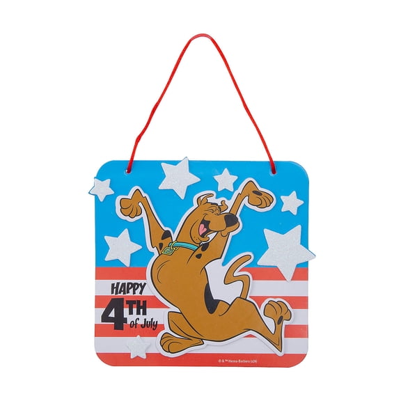 Scooby-Doo! Patriotic Sign Craft Kit - Makes 12