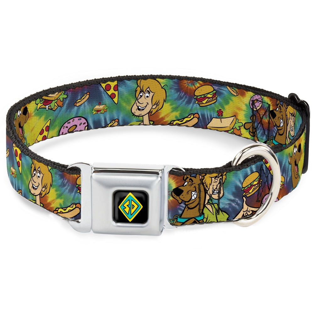 Scooby Doo Pet Collar, Dog Collar Metal Seatbelt Buckle, Scooby Doo and ...