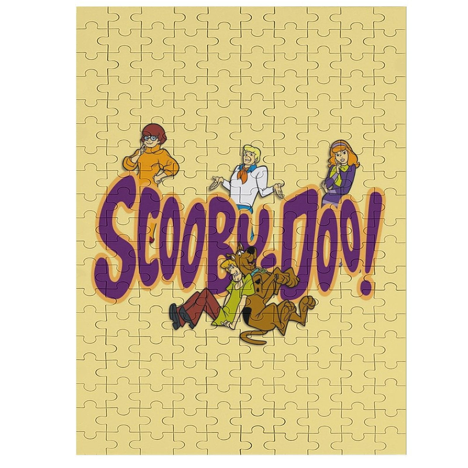 Scooby Doo Picture Puzzle 200 PCS Wooden Puzzle Artwork Jigsaw Puzzles for Adults Teens Kids ...