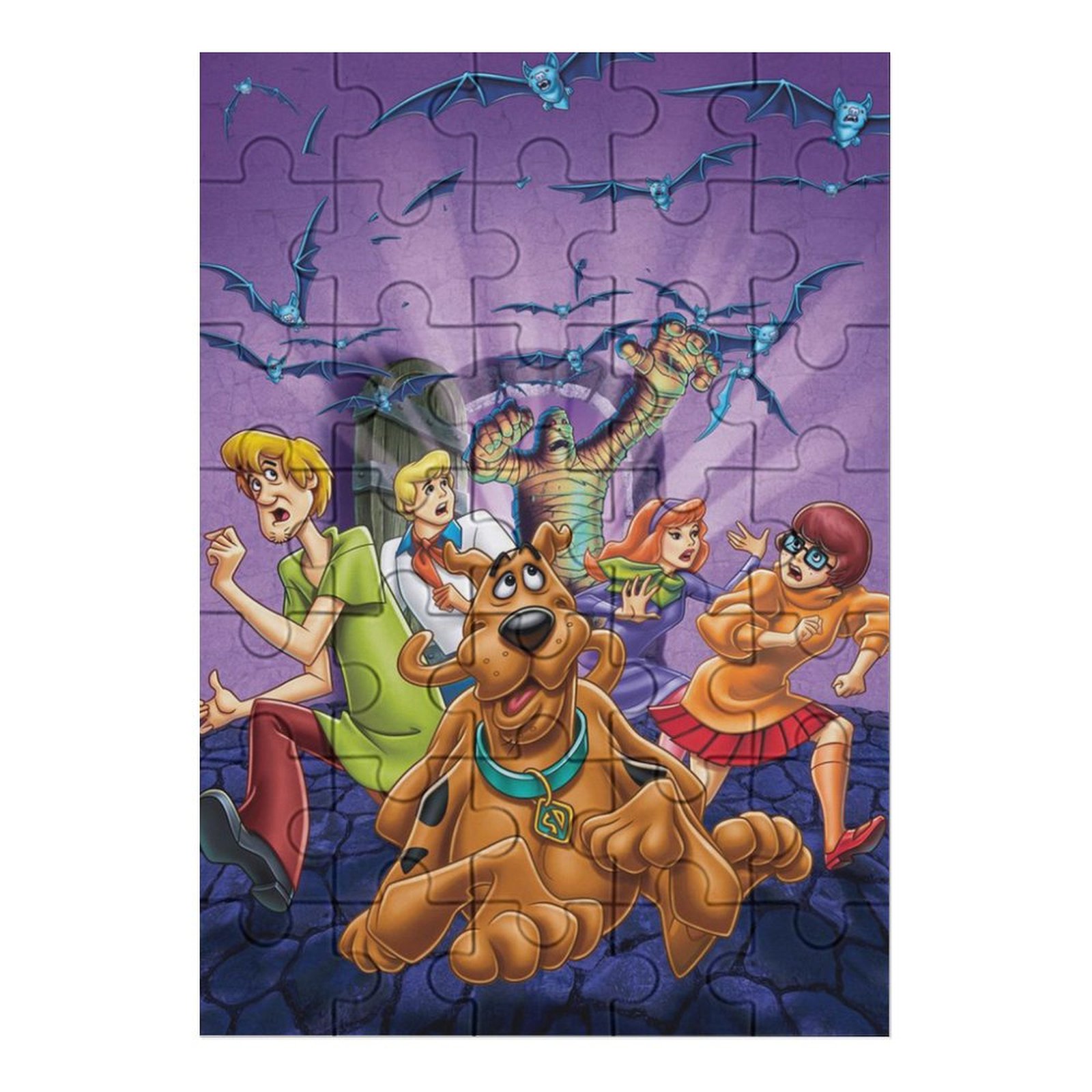 Scooby Doo Picture Puzzle 35 PCS Wooden Puzzle Artwork Jigsaw Puzzles for Adults Teens Kids ...