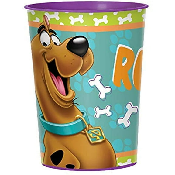 "Scooby Doo Zoinks" Multicolor Party Favor Plastic Cup 16 Oz.