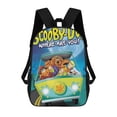 thumbnail image 1 of Scooby Doo Poster Backpack Daypack Fashion School Bag Satchel Bookbag Multipurpose Laptop Travel Bag Adjustable Shoulders Rucksack, 1 of 8