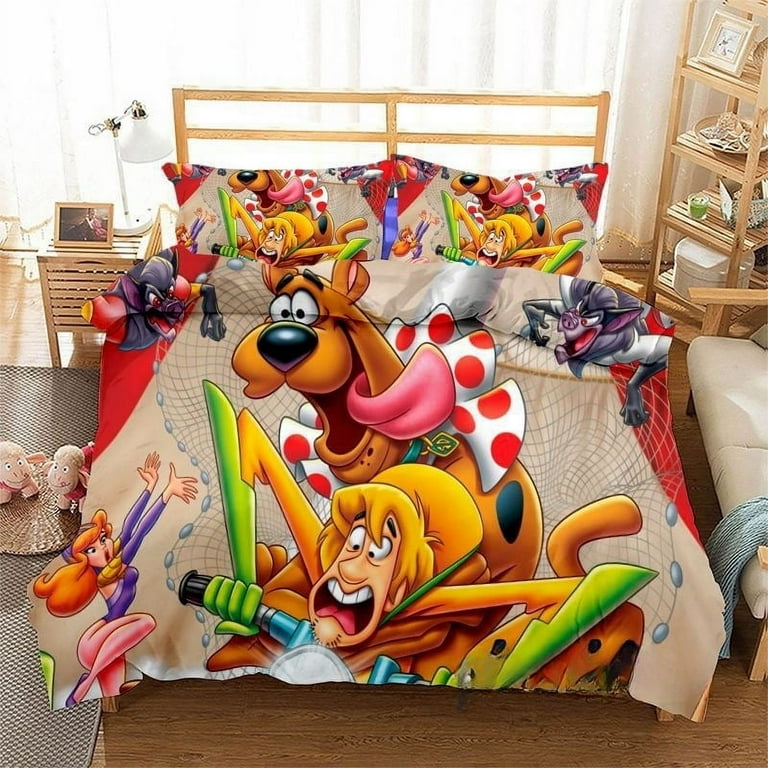 Scooby Doo Printed Bedding Set Cartoon Children's Printed Bedding
