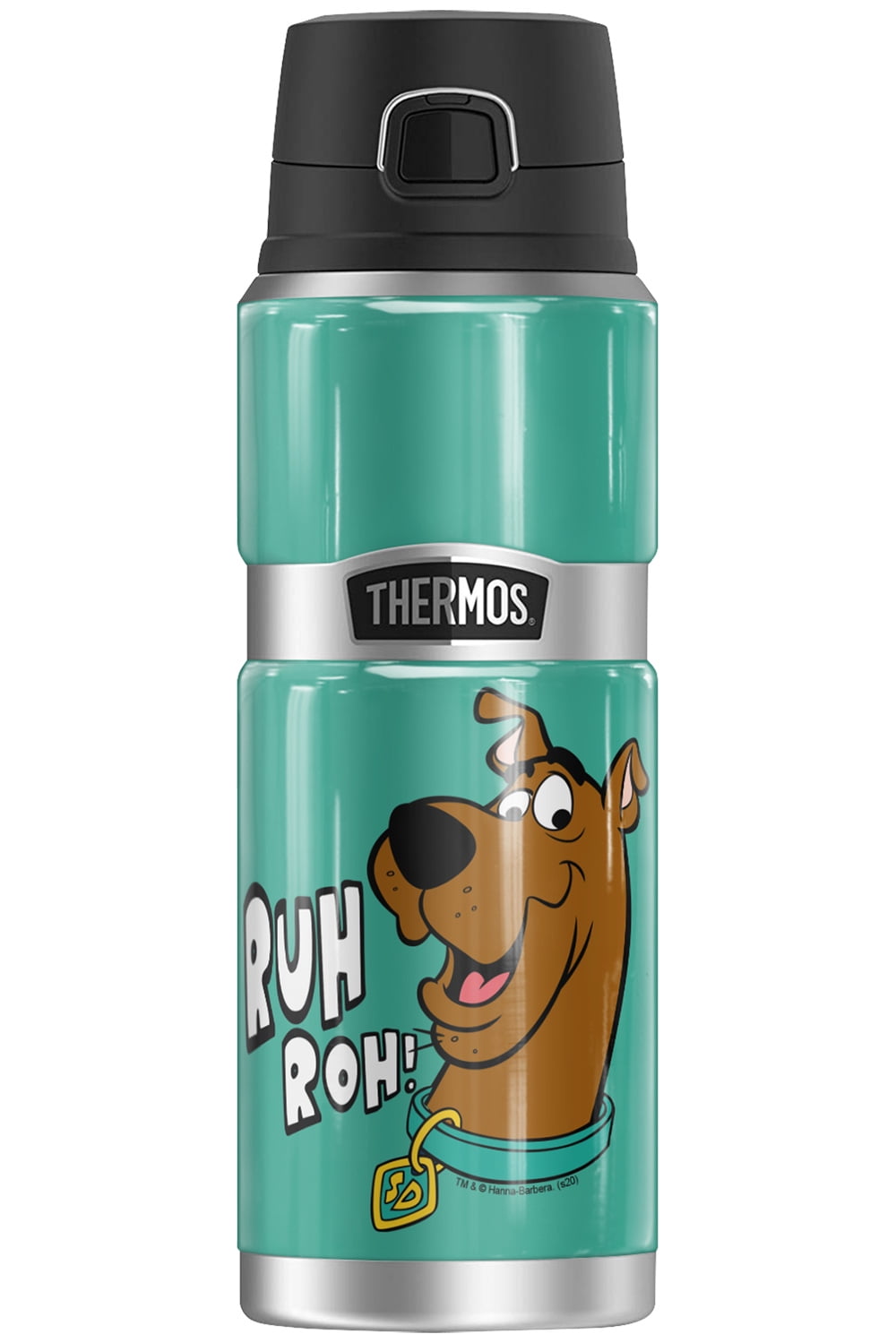 Scooby-Doo Ruh Roh Face, THERMOS STAINLESS KING Stainless Steel Drink ...