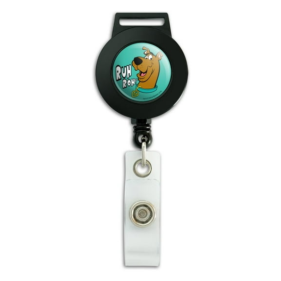 Scooby-Doo Ruh Roh Lanyard Retractable Reel Badge ID Card Holder