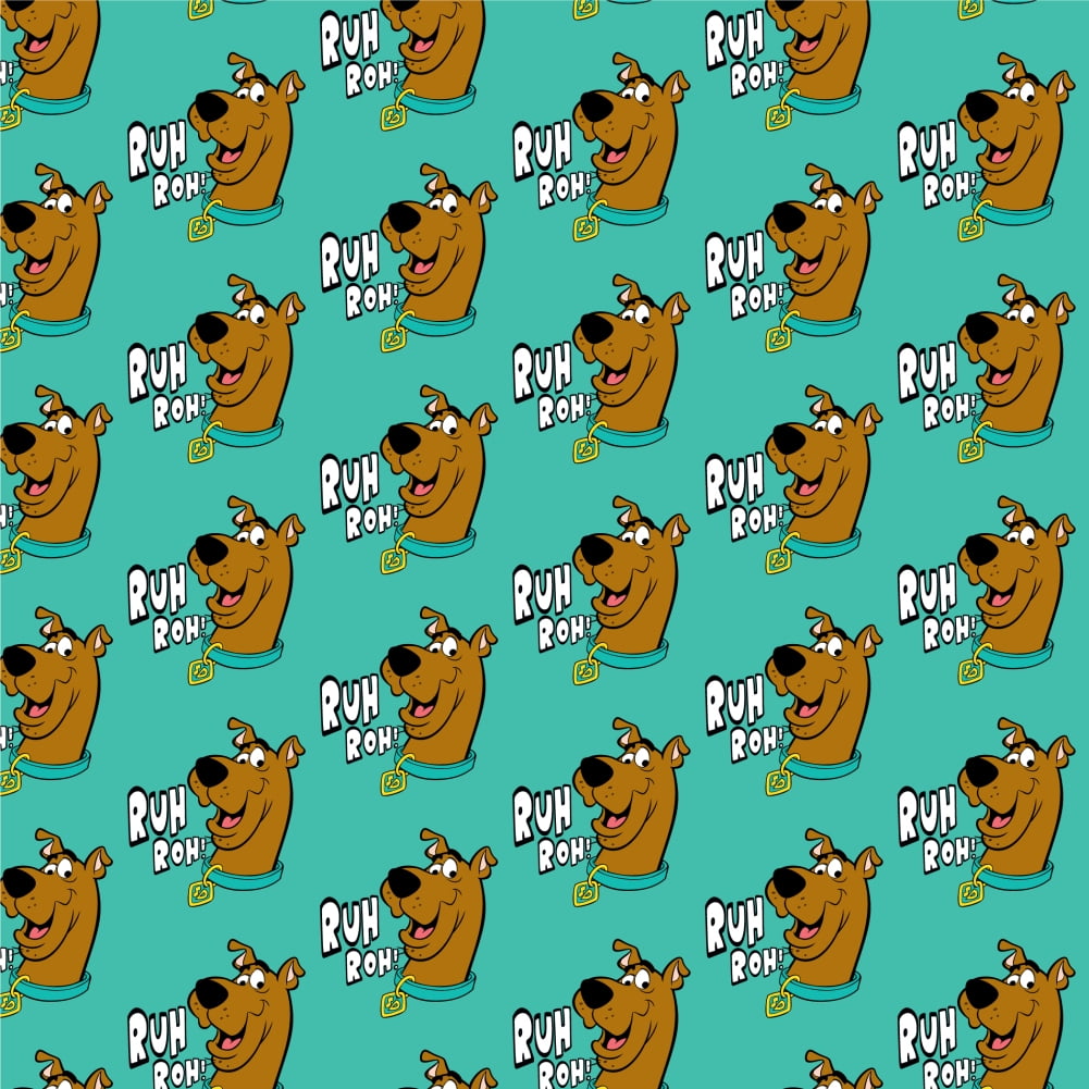 GRAPHICS AND MORE Scooby-Doo Ruh Roh Premium Roll Gift Wrap Wrapping Paper