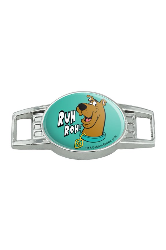 Scooby-Doo Ruh Roh Shoe Shoelace Shoe Lace Tag Runner Gym Charm Decoration