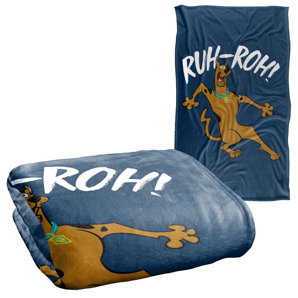 Scooby Doo Ruh Roh Silky Touch Super Soft Throw Blanket 36