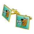 thumbnail image 1 of Scooby-Doo Ruh Roh Square Cufflink Set - Silver or Gold, 1 of 6
