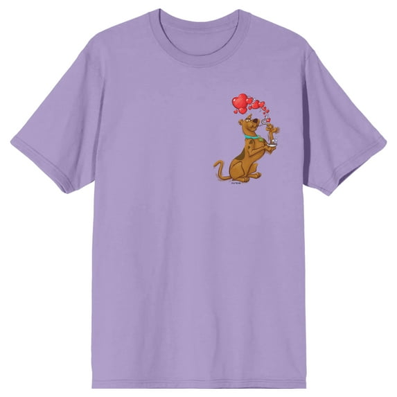 Scooby Doo Ruv Is In The Air Crew Neck Short Sleeve Purple Haze Women's T-shirt