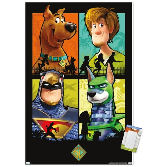 Scooby- Doo: Scoob! - Grid Wall Poster, 22.375" x 34"