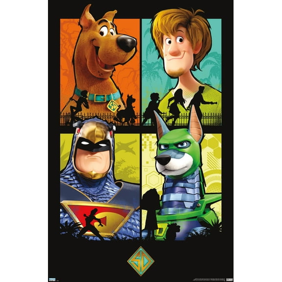 Scooby- Doo: Scoob! - Grid Wall Poster, 22.375" x 34"
