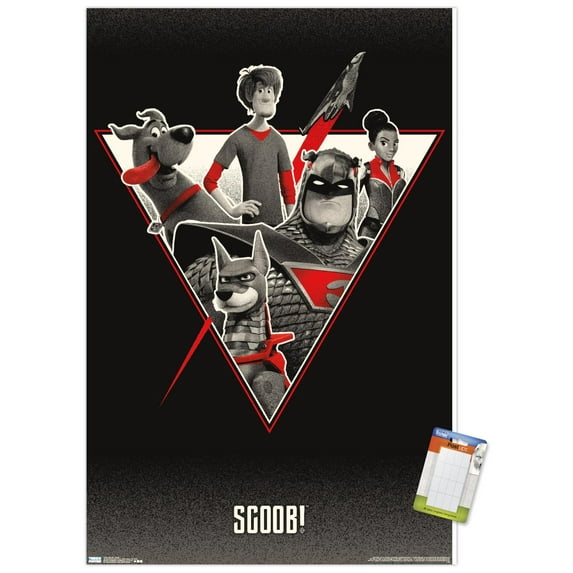 Scooby- Doo: Scoob! - Group Wall Poster, 14.725" x 22.375"