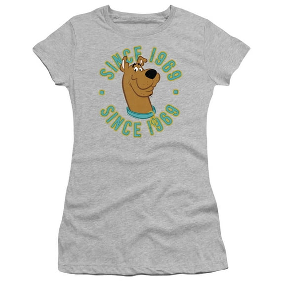 Scooby Doo Scooby 1969 Junior Women's T-Shirt Sheer Athletic Heather