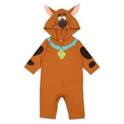 Scooby-Doo Scooby Doo Big Boys Zip Up Cosplay Coverall Tail