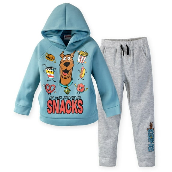 Scooby-Doo Scooby Doo Little Boys Fleece Hoodie and Pants Outfit Set Toddler to Big Kid