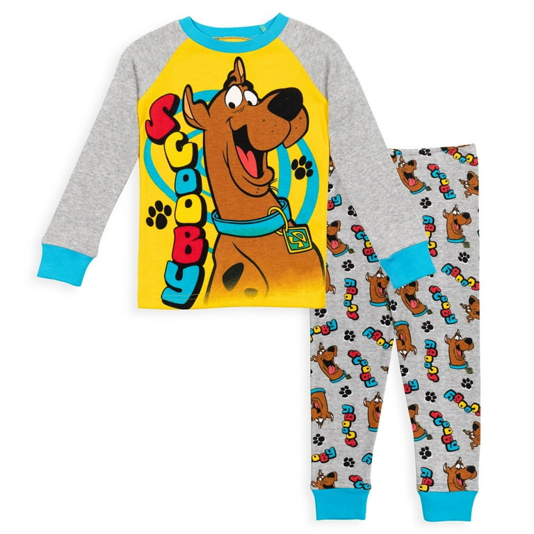 Scooby-Doo Scooby Doo Little Boys Pajama Shirt and Pants Sleep Set