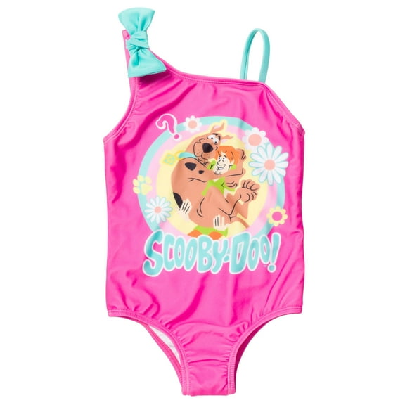 Scooby-Doo Scooby Doo Shaggy Little Girls One Piece Bathing Suit Toddler to Big Kid