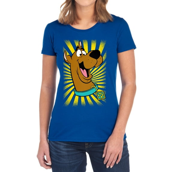 Scooby Doo Scooby-Doo - T-Shirt Women's T Shirt, Royal, Medium