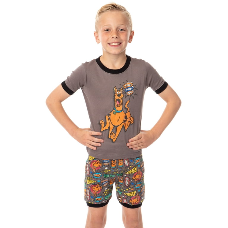 Scooby Doo Scooby Dooby Doo Cotton Pajama Short Set Grey 8