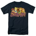thumbnail image 1 of Scooby Doo! Scooby Gang Unisex Adult T Shirt, Navy, 3X-Large, 1 of 1