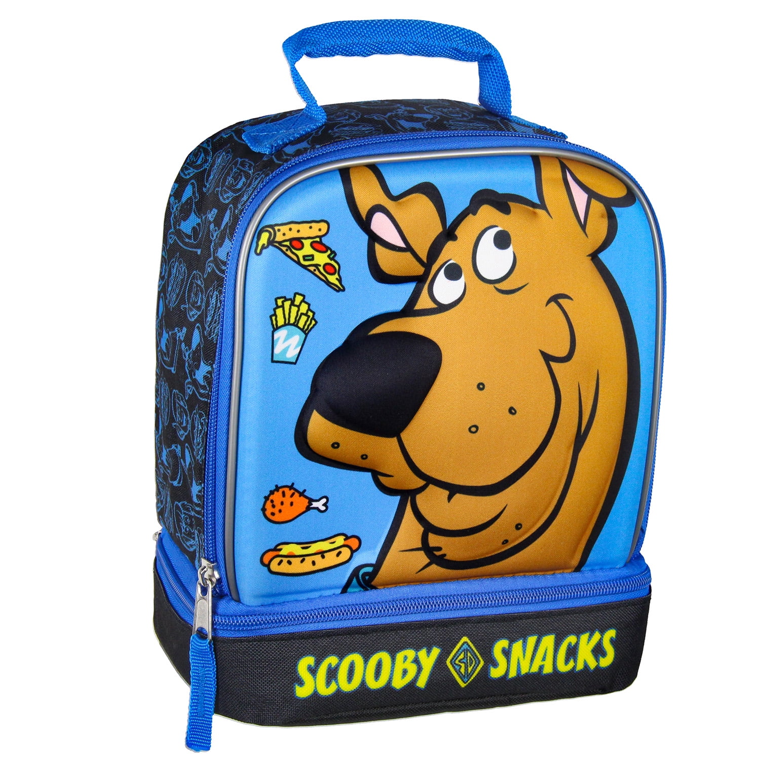  LOGOVISION Scooby Doo! Scooby-Doo Gang Insulated Soft Sided Lunch  Box - Reusable Lunch Bag For School Office Work, BPA Free: Home & Kitchen
