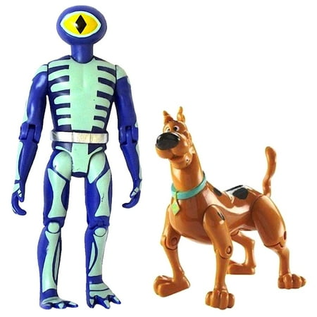 Scooby-Doo Scooby and The Skeleton Man Action Figure Set, 2 Pieces