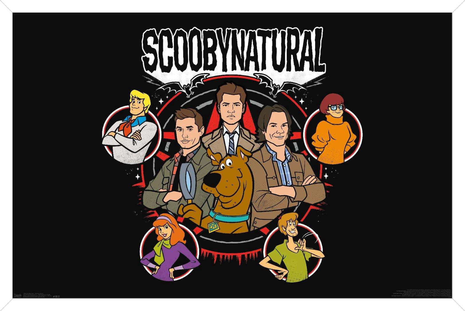 Scooby-Doo - Scoobynatural Wall Poster, 14.725" x 22.375", Framed