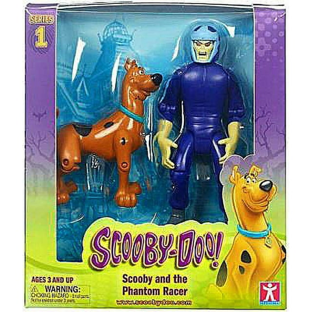 Scooby Doo Series 1 Scooby & Phantom Racer Action Figure 2-Pack ...