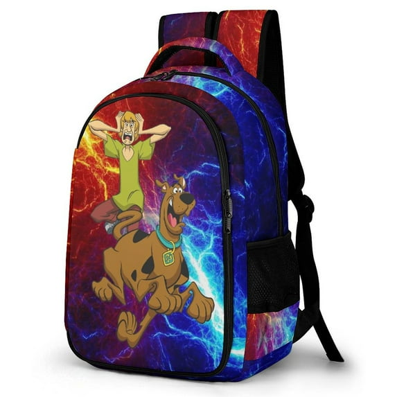 Scooby Doo Shaggy Backpack Multipurpose Daypack Large Capacity Student Schoolbag Satchel Bookbag Rucksack Travel Laptop Bag With Pockets