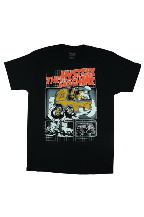 Scooby-Doo Shirt Men's The Mystery Machine Short Sleeve Graphic Tee
